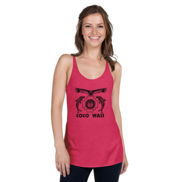 Women's Racerback Cocowasi Tank - Image 3