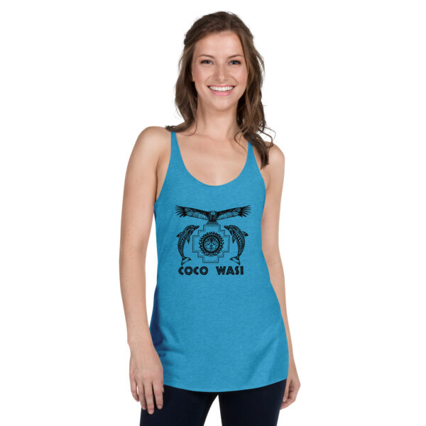 Women's Racerback Cocowasi Tank - Image 4